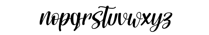 Jihan Italic Italic Font LOWERCASE