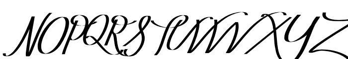 Jihan Meta Italic Font UPPERCASE