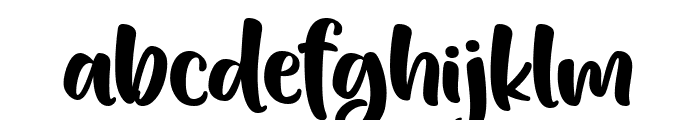 Jilly Font LOWERCASE