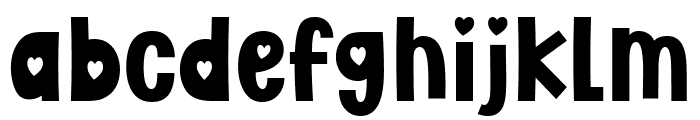 Jily Font LOWERCASE