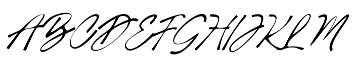 Jinggas Font UPPERCASE