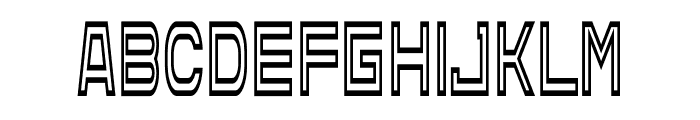 Jingklon Font UPPERCASE