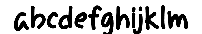 Jingle Bell Regular Font LOWERCASE