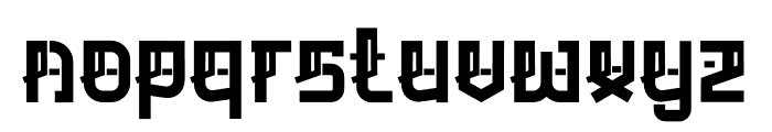 Jinkay Font LOWERCASE