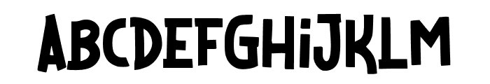 Jiro Fukia Font LOWERCASE