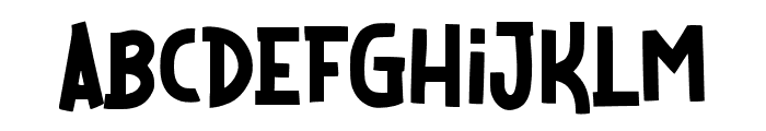 JiroFukiaRegular Font UPPERCASE