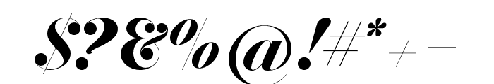 Jitzu Display Font OTHER CHARS