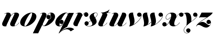 Jitzu Swash Black Font LOWERCASE