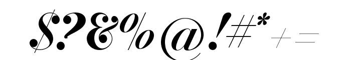 Jitzu Swash Medium Font OTHER CHARS