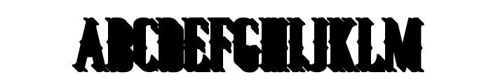 Jocker-ExtrudeBlockRight Font LOWERCASE