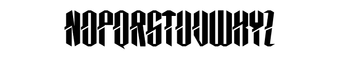 Jofudg Font LOWERCASE