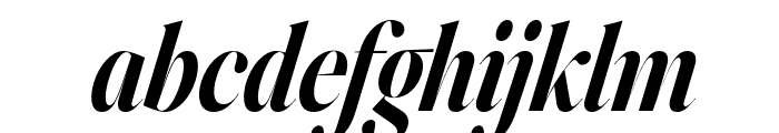 Johannes Keppler Bold Italic Font LOWERCASE