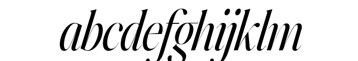 Johannes Keppler Italic Font LOWERCASE