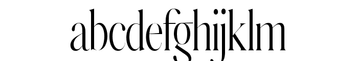 Johannes Keppler Light Font LOWERCASE