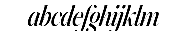 Johannes Keppler Medium Italic Font LOWERCASE