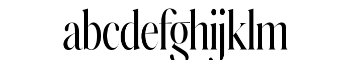 Johannes Keppler Regular Font LOWERCASE