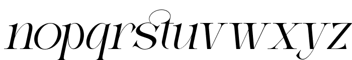 Joilway-Italic Font LOWERCASE