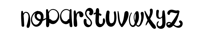 Joint Kiss Font LOWERCASE
