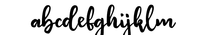 Jolajoliesmooth Font LOWERCASE