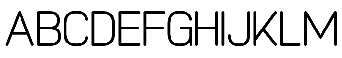 Joliplay Rounded Light Font UPPERCASE