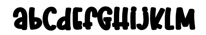 Jolly Christmas Shadow Font LOWERCASE