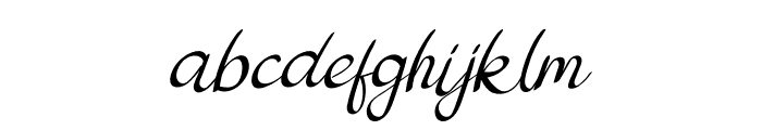 Jolly Christmas Font LOWERCASE