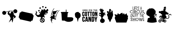 Jolly Circus DB Font UPPERCASE