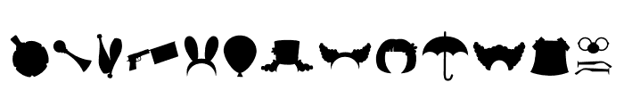 Jolly Circus PropsDB Font UPPERCASE