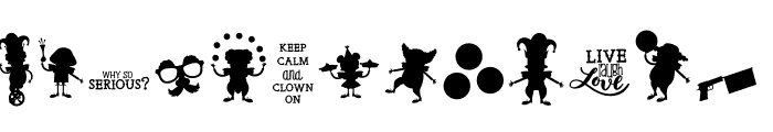 Jolly CircusClownsDB Font UPPERCASE