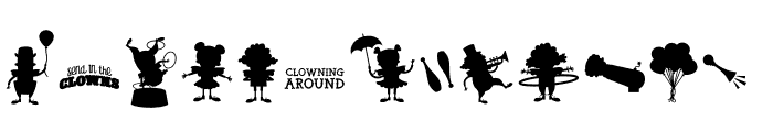 Jolly CircusClownsDB FONT