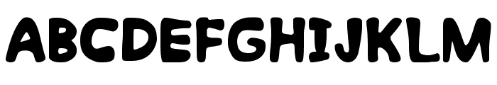 Jolly Horror Regular Font UPPERCASE