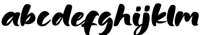 Jolly Jingle Italic Font LOWERCASE