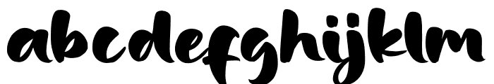 Jolly Jingle Font LOWERCASE