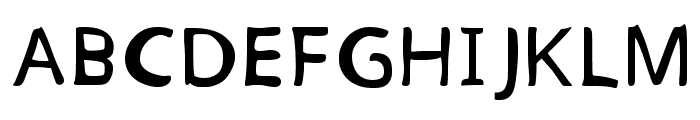 Jolly Regular Font UPPERCASE