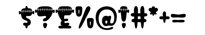 JollyFranky Font OTHER CHARS