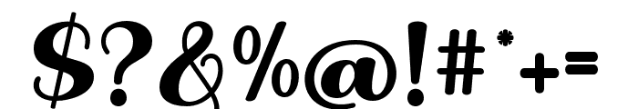 JollyScript-Regular Font OTHER CHARS