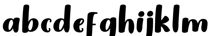 JollyScript-Regular Font LOWERCASE