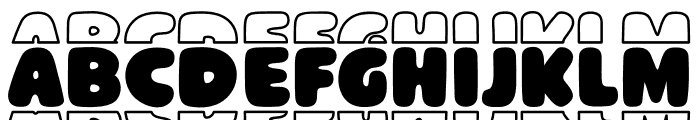 Jollyfun Font UPPERCASE