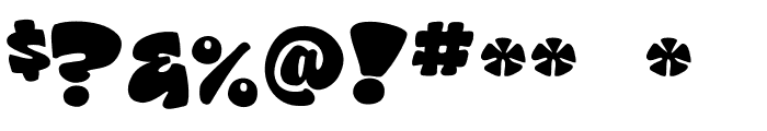 Jollyloop Regular Font OTHER CHARS