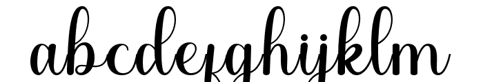 Jonalyn Script Font LOWERCASE