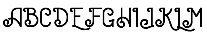 Jonesan Font UPPERCASE