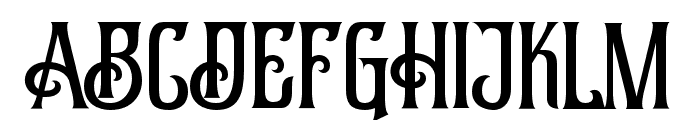 Jonueir-Regular Font UPPERCASE