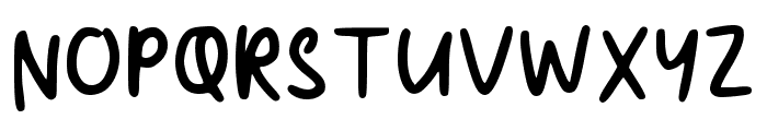 Jonyun Regular Font UPPERCASE