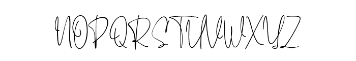 JorjaSmith-Regular Font UPPERCASE