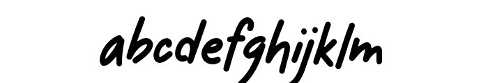 JosheyRegular Font LOWERCASE