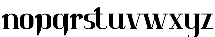 Jostice-Regular Font LOWERCASE