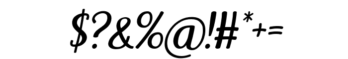 Joy Fun Italic Font OTHER CHARS