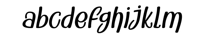 Joy Fun Italic Font LOWERCASE