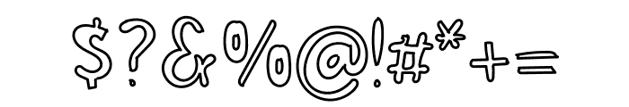 Joydoodle Font OTHER CHARS