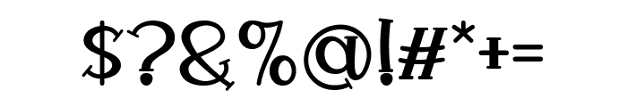 Joyful Family Serif Font OTHER CHARS